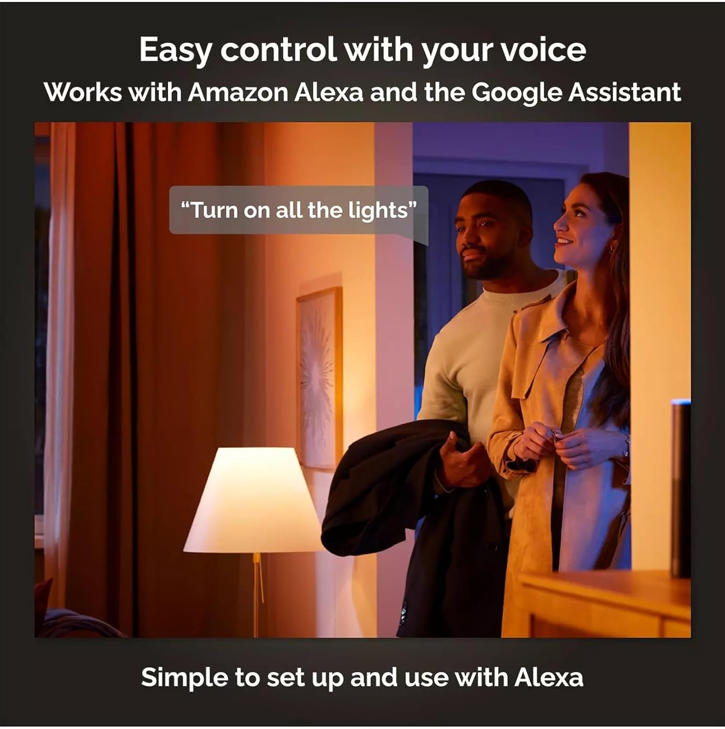 Philips Hue 4.2W GU10 Colour Smart LED 6-Pack Bulbs