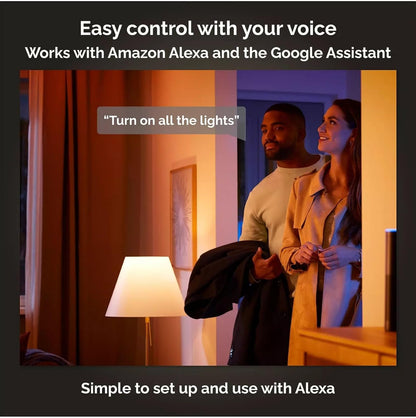 Philips Hue 4.2W GU10 Colour Smart LED 6-Pack Bulbs