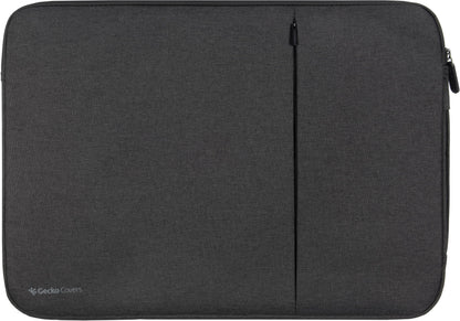 Gecko Covers Universal Zipper Laptop Cover 15 inch, Zipper Laptop Cover, 100% GRS/Durable, Reinforced Lining, Black