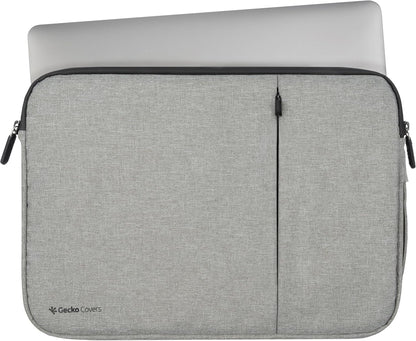 Gecko Universal Laptop Zipper Sleeve 13 inch - Grey