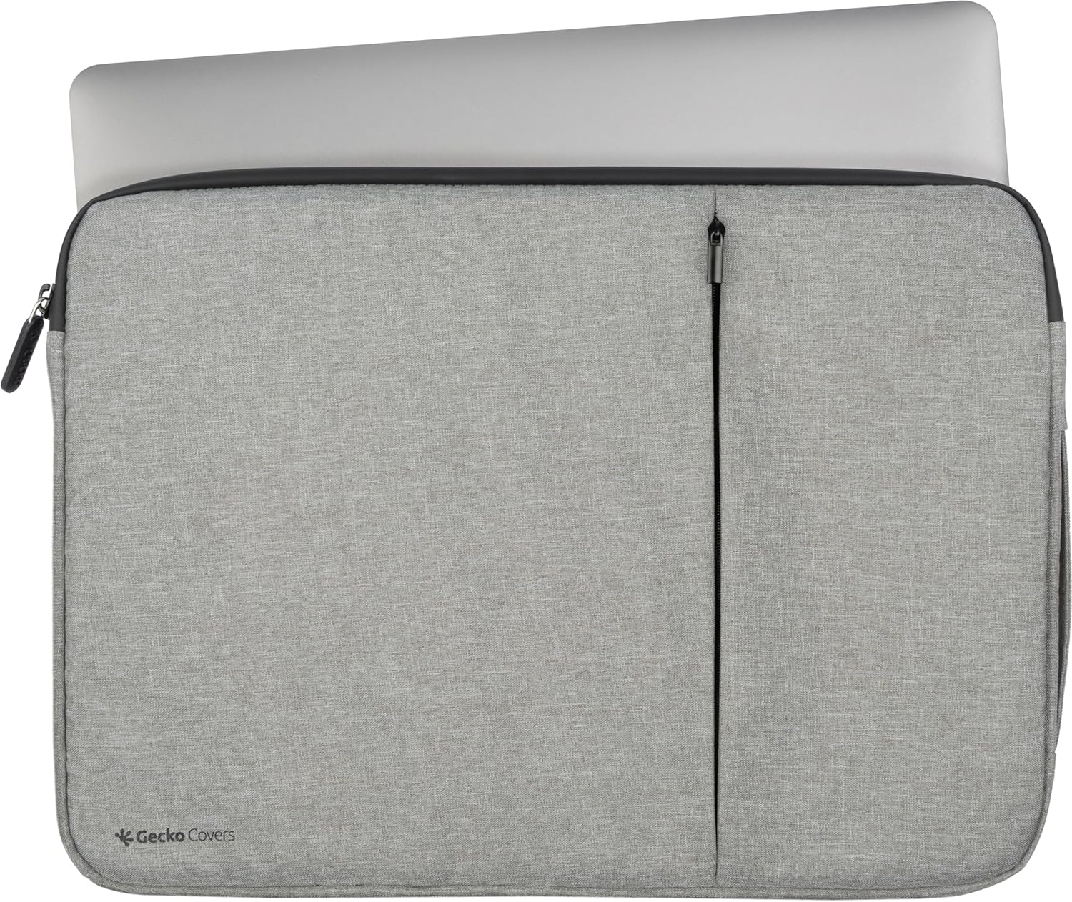 Gecko Universal Laptop Zipper Sleeve 15 inch - Grey