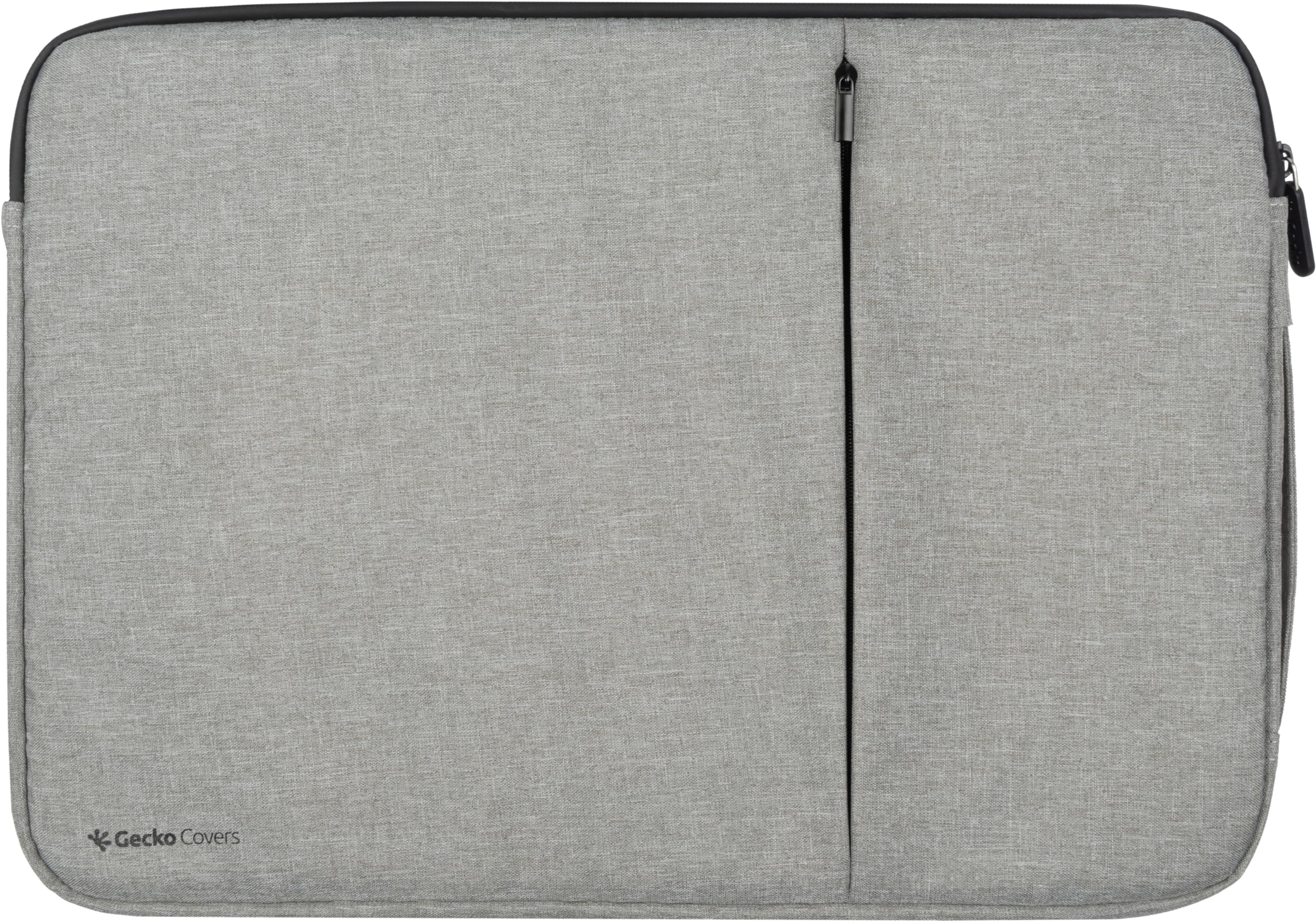 Gecko Universal Laptop Zipper Sleeve 15 inch - Grey