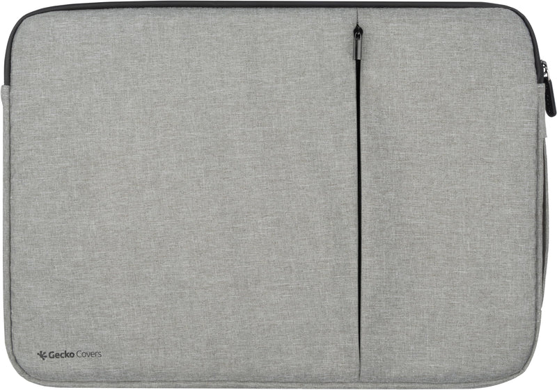 Gecko Universal Laptop Zipper Sleeve 15 inch - Grey