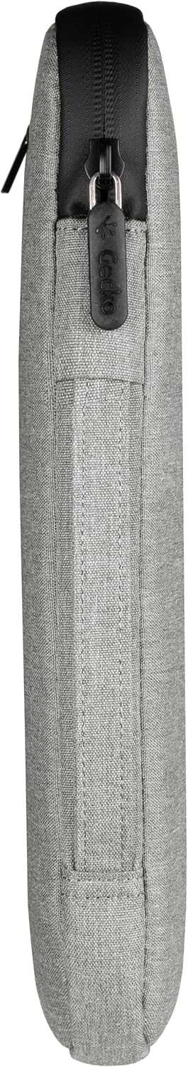 Gecko Universal Laptop Zipper Sleeve 15 inch - Grey