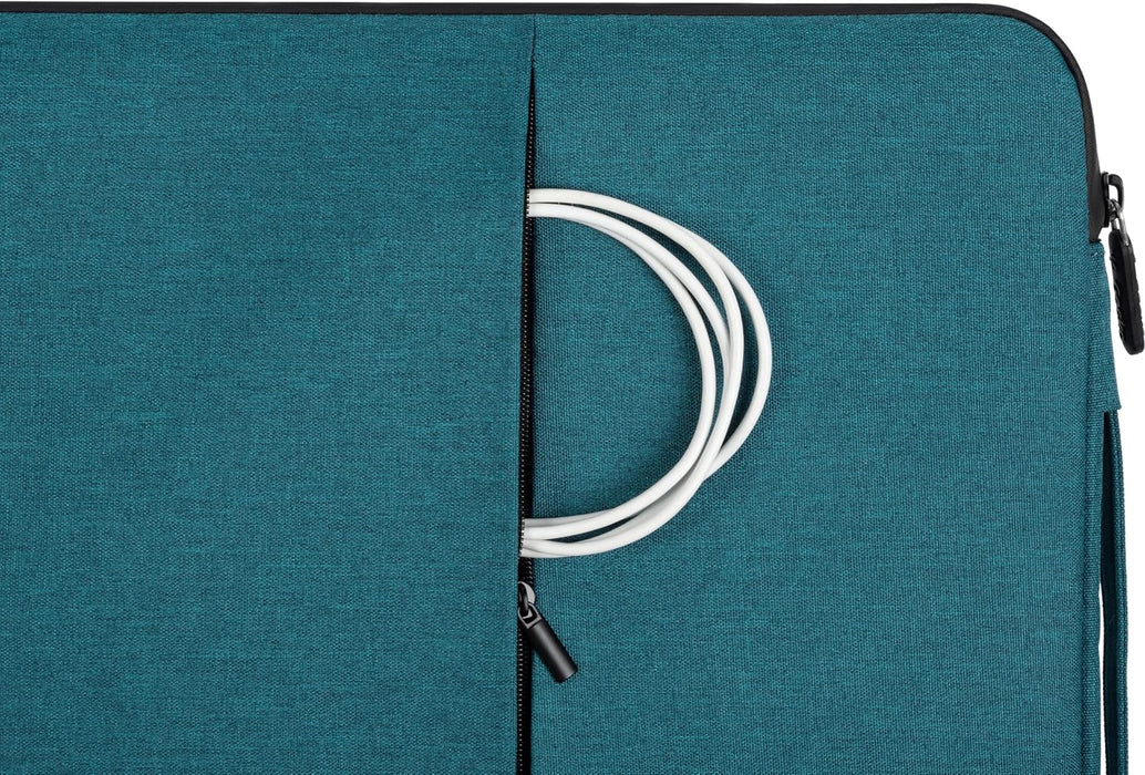 Gecko Universal Laptop Zipper Sleeve 15 inch - Petrol