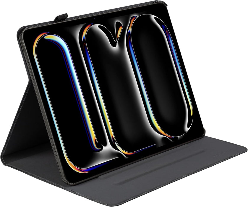 Gecko Covers Easy-Click Eco Tablet Case, Suitable for iPad Pro 13 2024 (7th Gen), 100% GRS Material, Automatic Sleep/Wake Effect, Black