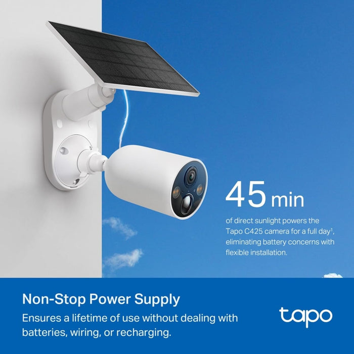 Solar-Powered Security Camera Kit