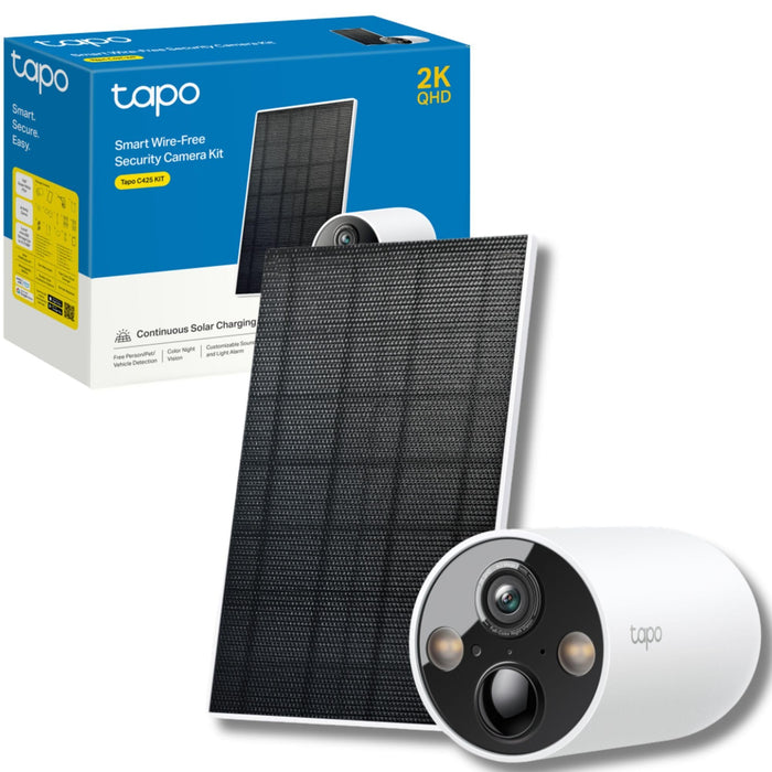 Solar-Powered Security Camera Kit