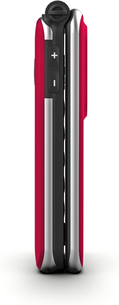 Emporia - JOY LTE - Big Button 4G FLIP Mobile Phone, ideal for the elderly - Unlocked, Large 2.8" screen, external screen, 2MP camera