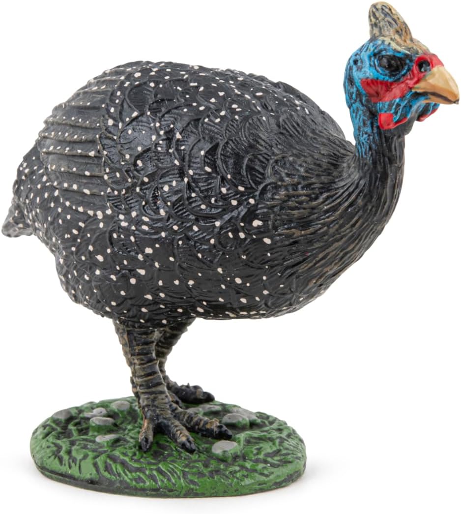 PAPO - Guinea Fowl Figurine - Animal World - Collectible - For girls and boys from 10 months