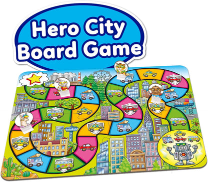 Orchard Toys Times Tables Heroes - 2 in 1 Maths Games for Kids with Multiplication Bingo and Counting Board Game - Children’s Learning and Educational Math Games for 6-9 Year Olds - 2-4 Players