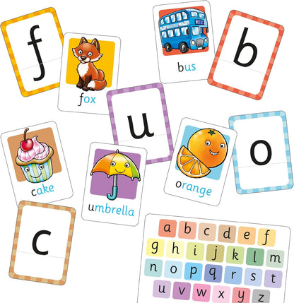 Orchard Toys Alphabet Lotto Game & Alphabet Flashcards