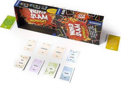 Thames & Kosmos 691196 Word Slam Midnight | The Team Challenge for (Grown-up) Friends | Adult Party Game, 3+ Players | Ages 18+ |