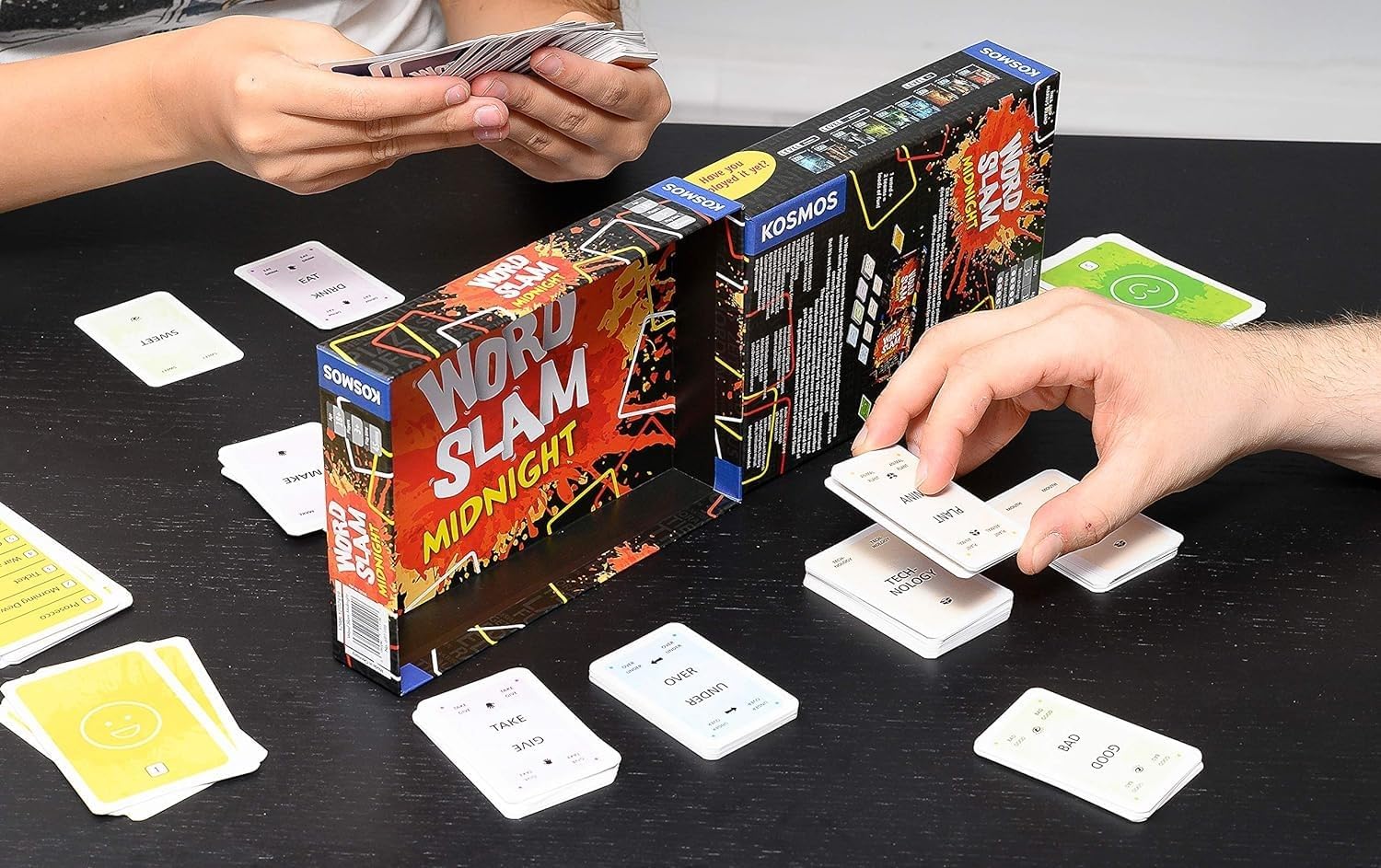 Thames & Kosmos 691196 Word Slam Midnight | The Team Challenge for (Grown-up) Friends | Adult Party Game, 3+ Players | Ages 18+ |