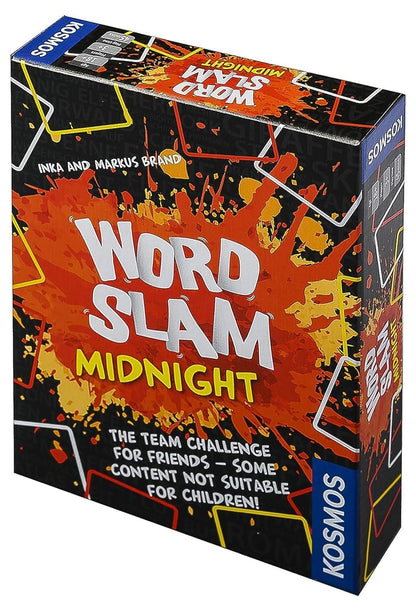Thames & Kosmos 691196 Word Slam Midnight | The Team Challenge for (Grown-up) Friends | Adult Party Game, 3+ Players | Ages 18+ |
