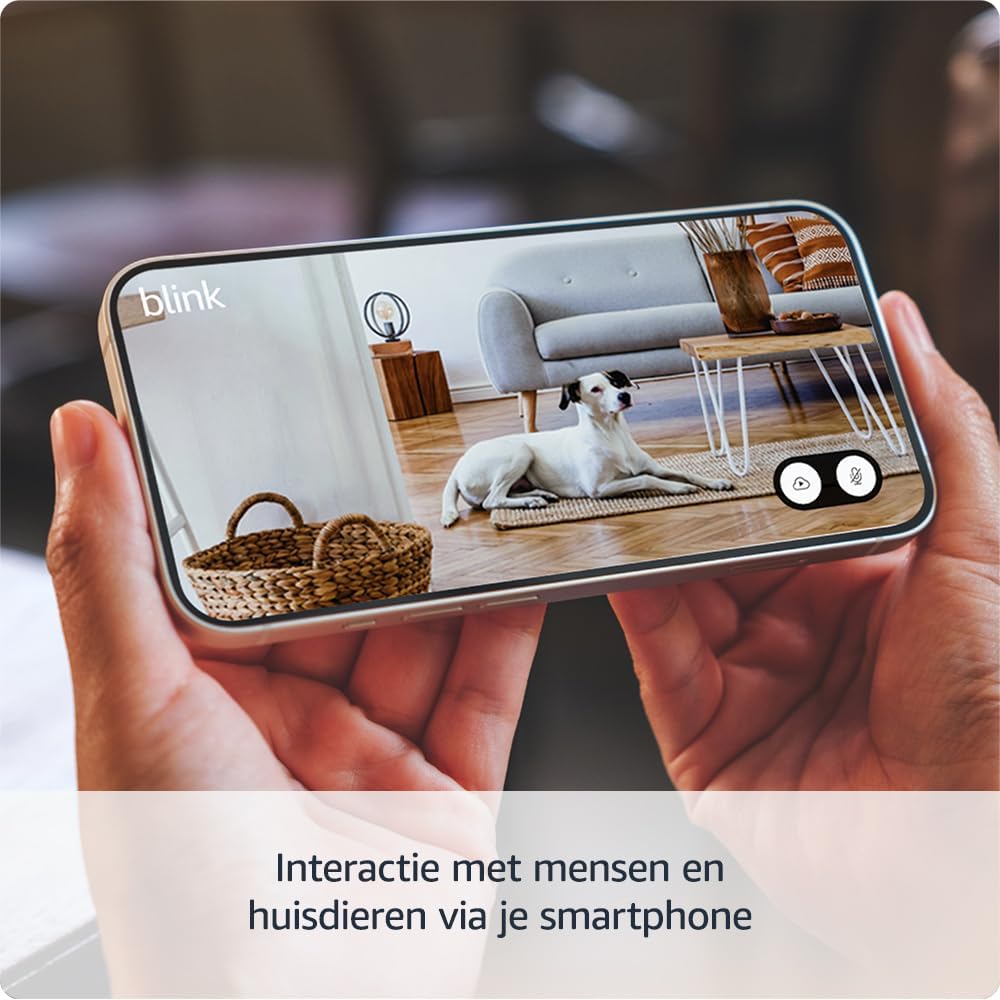 Blink - Mini 2 Smart Indoor Security Camera White