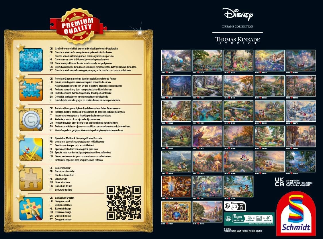Schmidt CSG58039 Disney Merida Jigsaw Puzzle, Multicolour