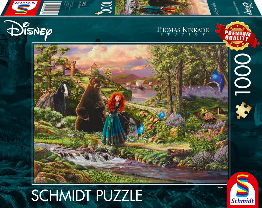Schmidt CSG58039 Disney Merida Jigsaw Puzzle, Multicolour