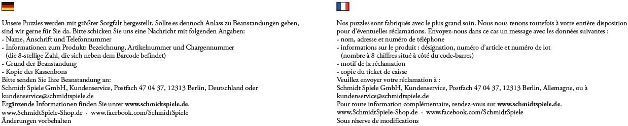 Schmidt CSG59786 Jigsaw Puzzle, Multicolour