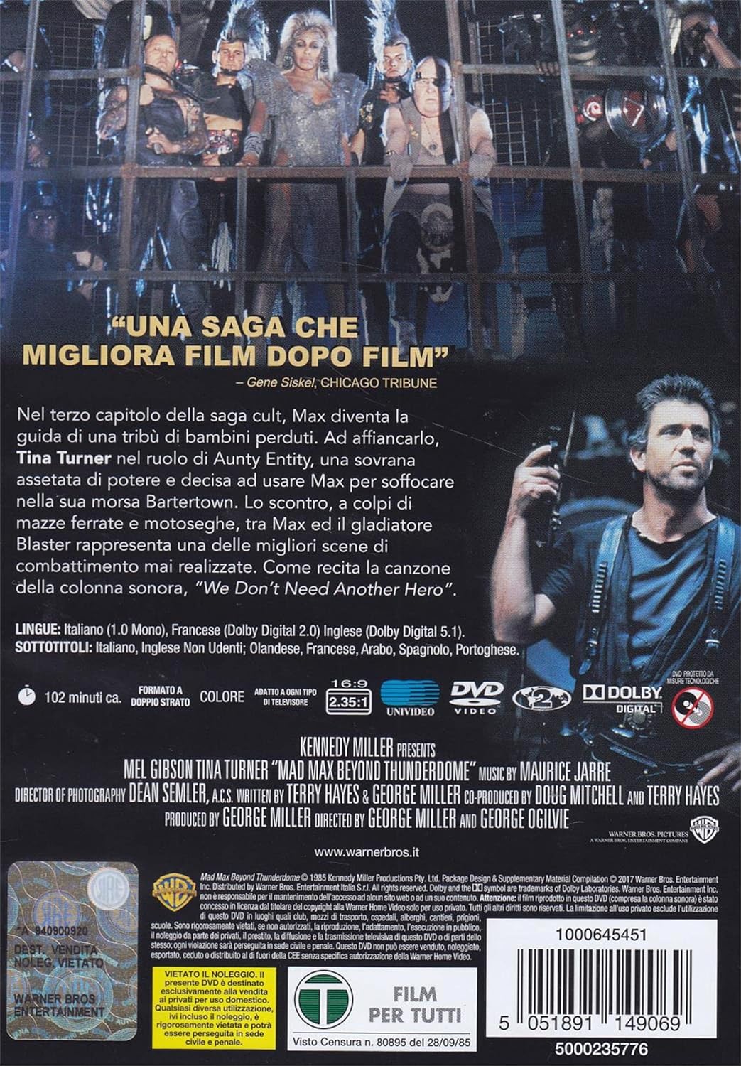Mad Max - Oltre la Sfera Del Tuono