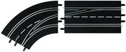 Carrera Carrera-20030363 Digital 124/132 Lane Change Left Curve, out to in, Pista Slot, Multicolor, Talla única (20030363