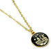 Harry Potter Hogwarts Castle Gold Necklace