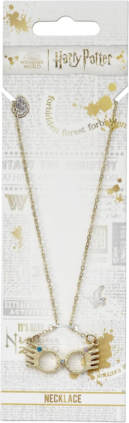 Harry Potter Offizielle goldfarbene Luna Lovegood Halskette, Einheitsgröße, Zink, Kein Edelstein
