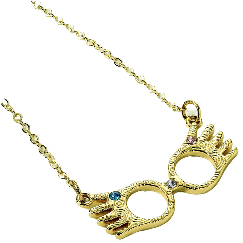 Harry Potter Offizielle goldfarbene Luna Lovegood Halskette, Einheitsgröße, Zink, Kein Edelstein