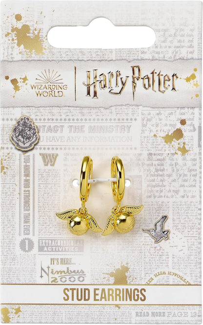 Harry Potter Vif D'or Femme Boucles d'oreilles