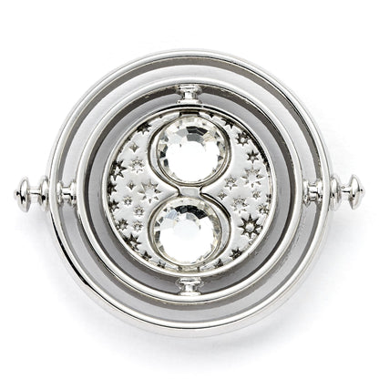 Harry Potter - Time Turner Silver Tone Pin Badge