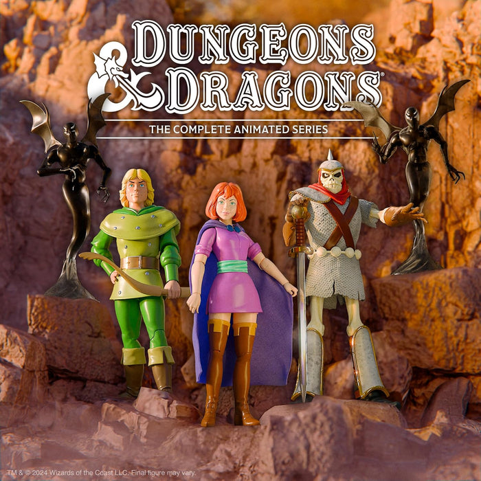 Super7 Dungeons & Dragons Sheila The Thief - 7" Dungeons and Dragons Action Figure with Accessories Vintage Collectibles and Retro Toys