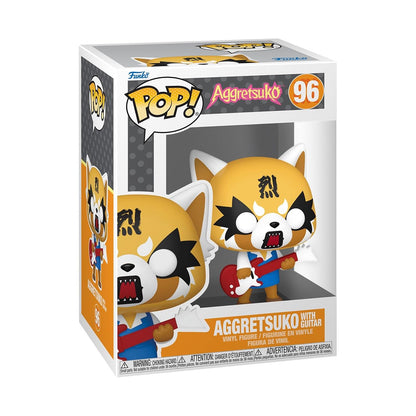 Funko Pop! Sanrio: Aggretsuko - With Guitar - Collectable Vinyl Figure - Gift Idea - Official Merchandise - Toys for Kids & Adults - Anime Fans - Model Figure for Collectors and Display