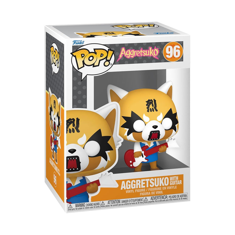 Funko Pop! Sanrio: Aggretsuko - With Guitar - Collectable Vinyl Figure - Gift Idea - Official Merchandise - Toys for Kids & Adults - Anime Fans - Model Figure for Collectors and Display