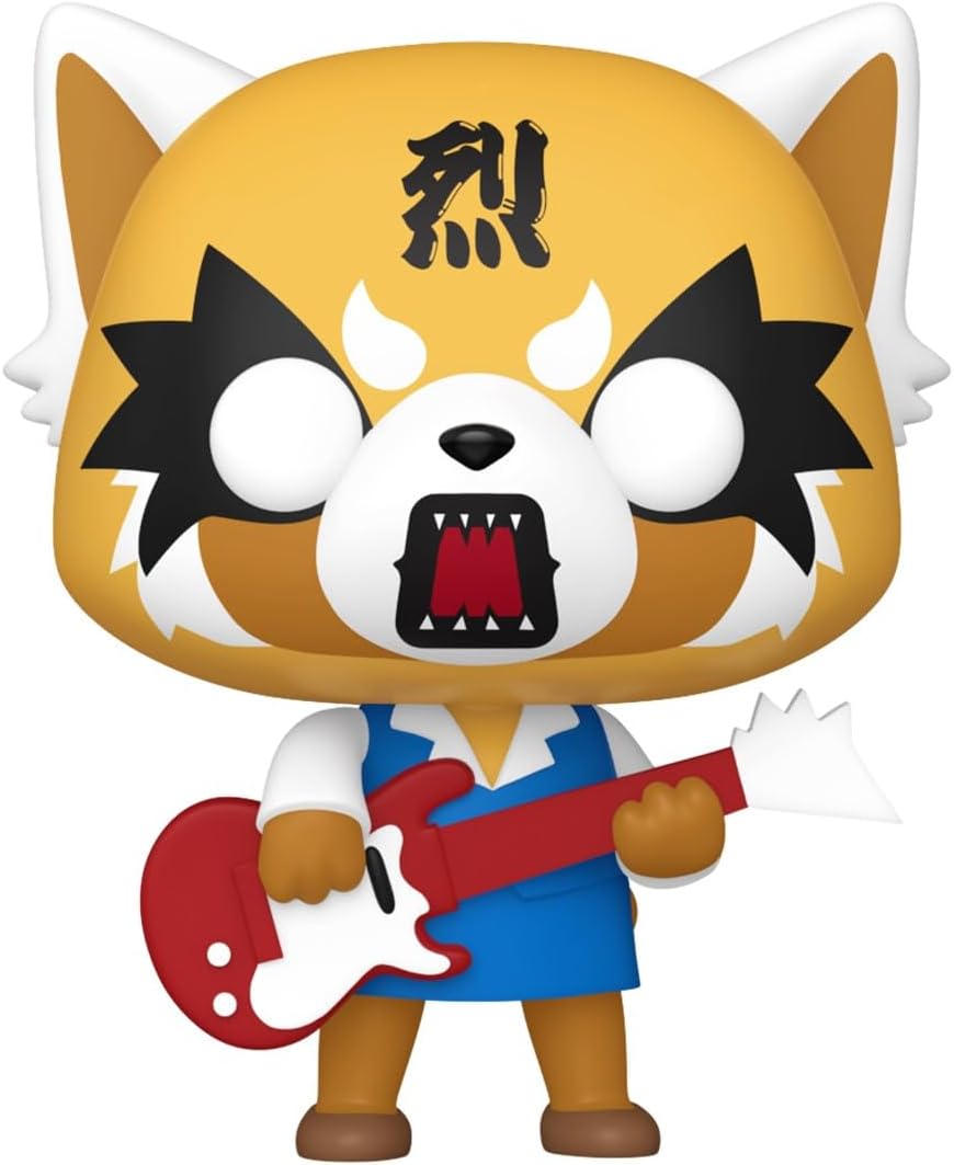 Funko Pop! Sanrio: Aggretsuko - With Guitar - Collectable Vinyl Figure - Gift Idea - Official Merchandise - Toys for Kids & Adults - Anime Fans - Model Figure for Collectors and Display