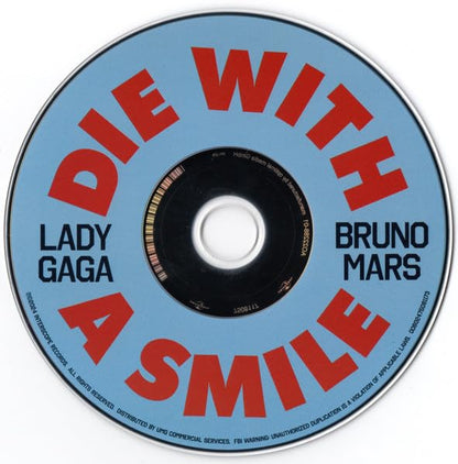 Die With A Smile Single
