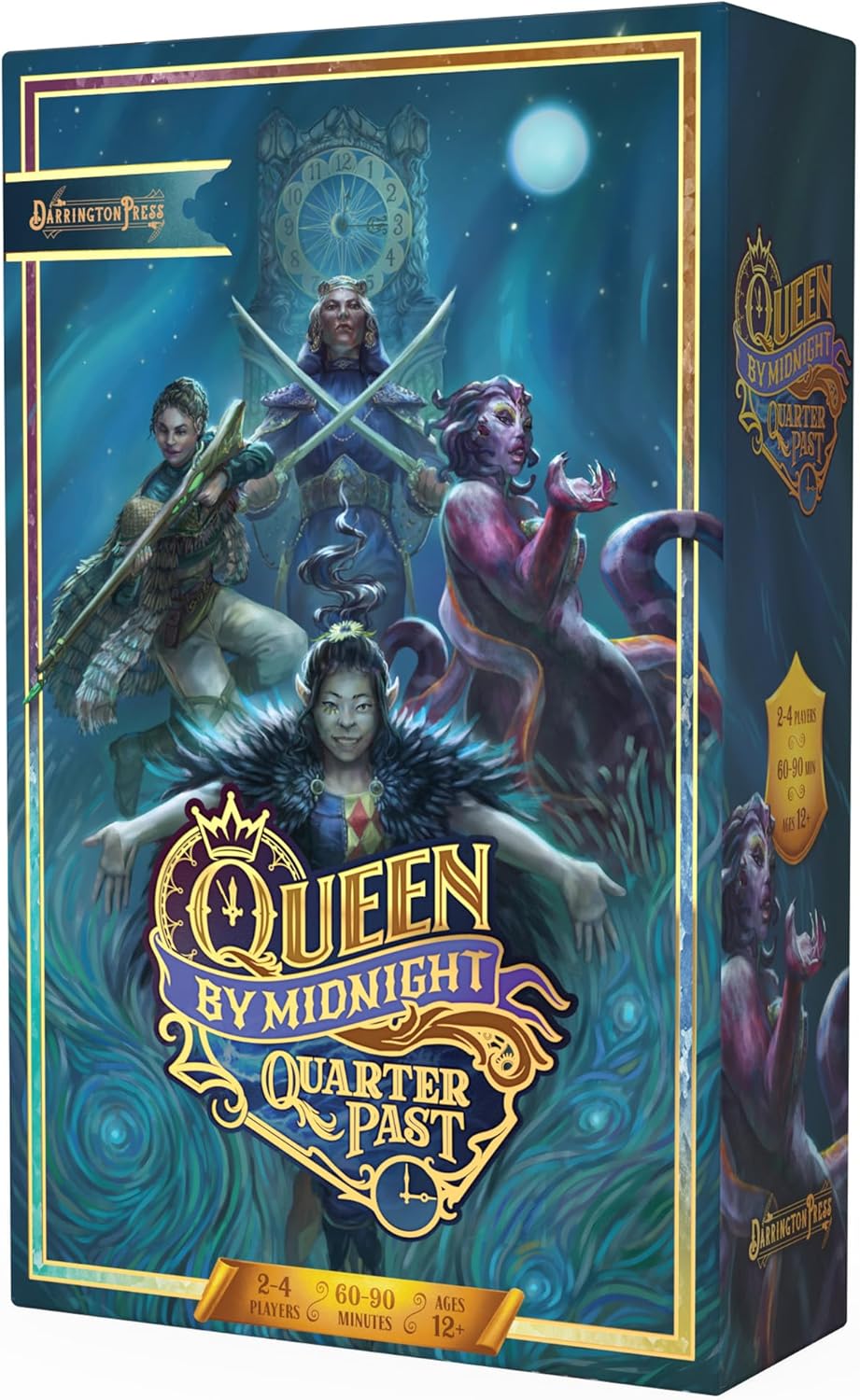 Critical Role: Queen by Midnight: Quarter Past - Standalone Expansion, Deck-Building Board Game, Princess Battle-Royal Fight, Ages 12+, 2-4 Players