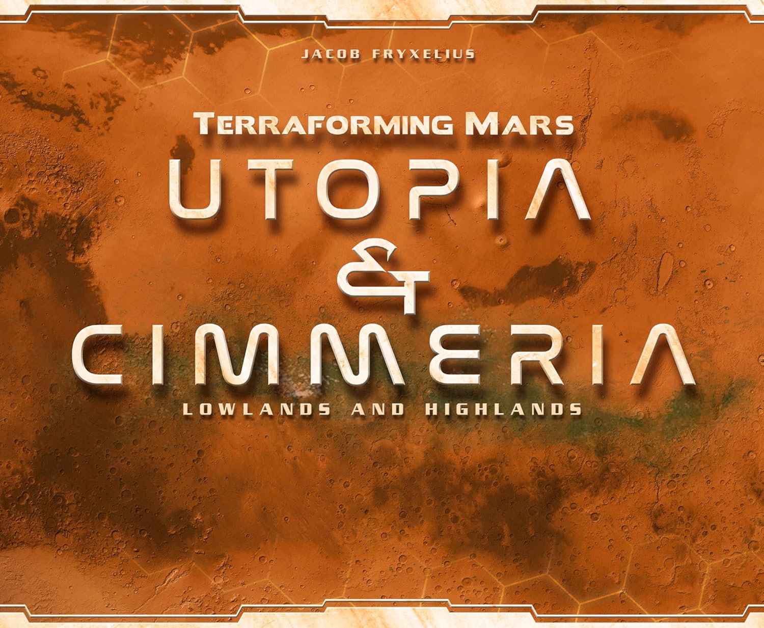 Terraforming Mars Utopia & Cimmeria - Double-Sided Game Board with New Maps and Awards - for Ages 12+ and 1 to 5 Players