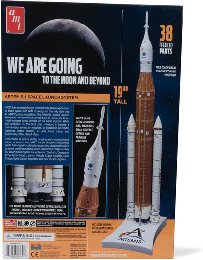AMT- NASA Artemis-1 Rocket Espacio Maqueta, Multicolor (AMT1423