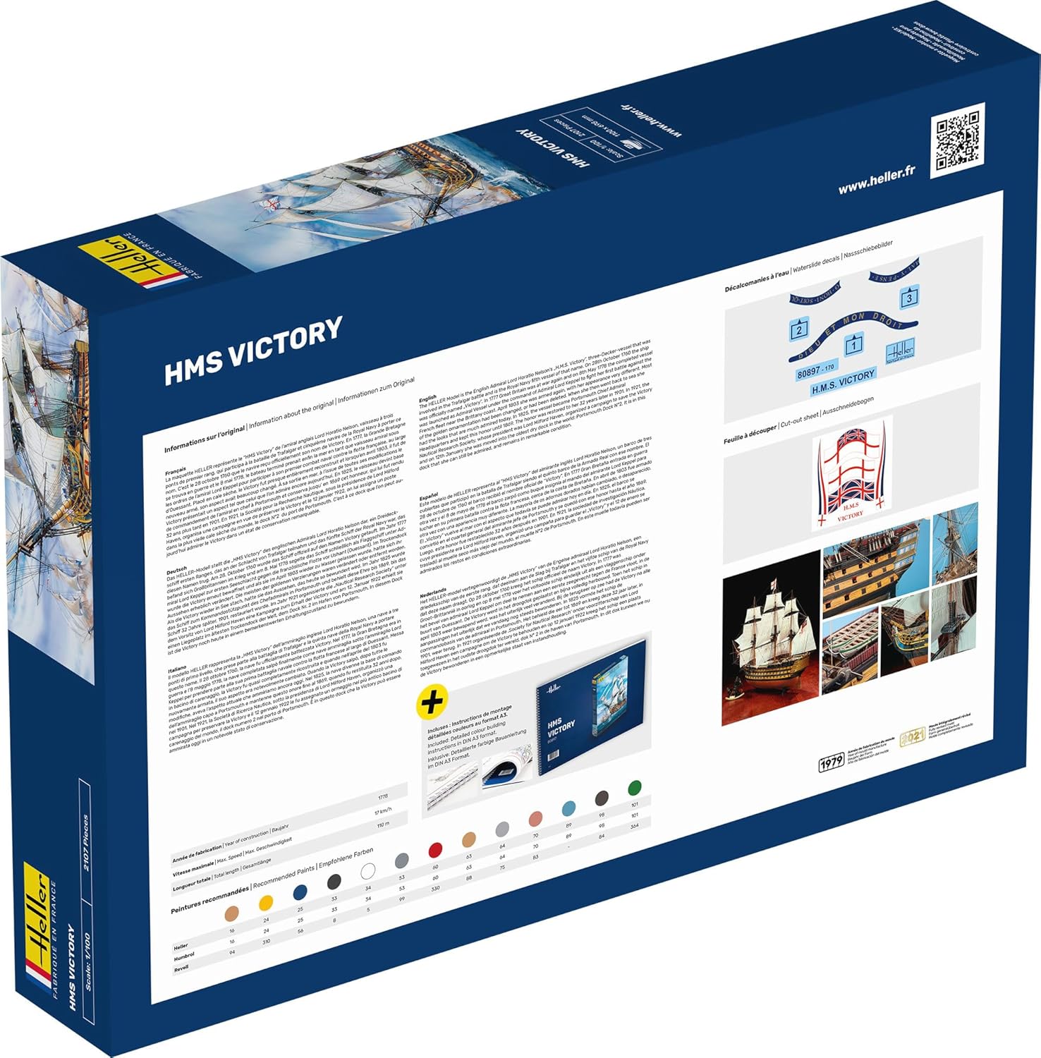 Heller HEL80897 Modellbausatz, Verschiedenes
