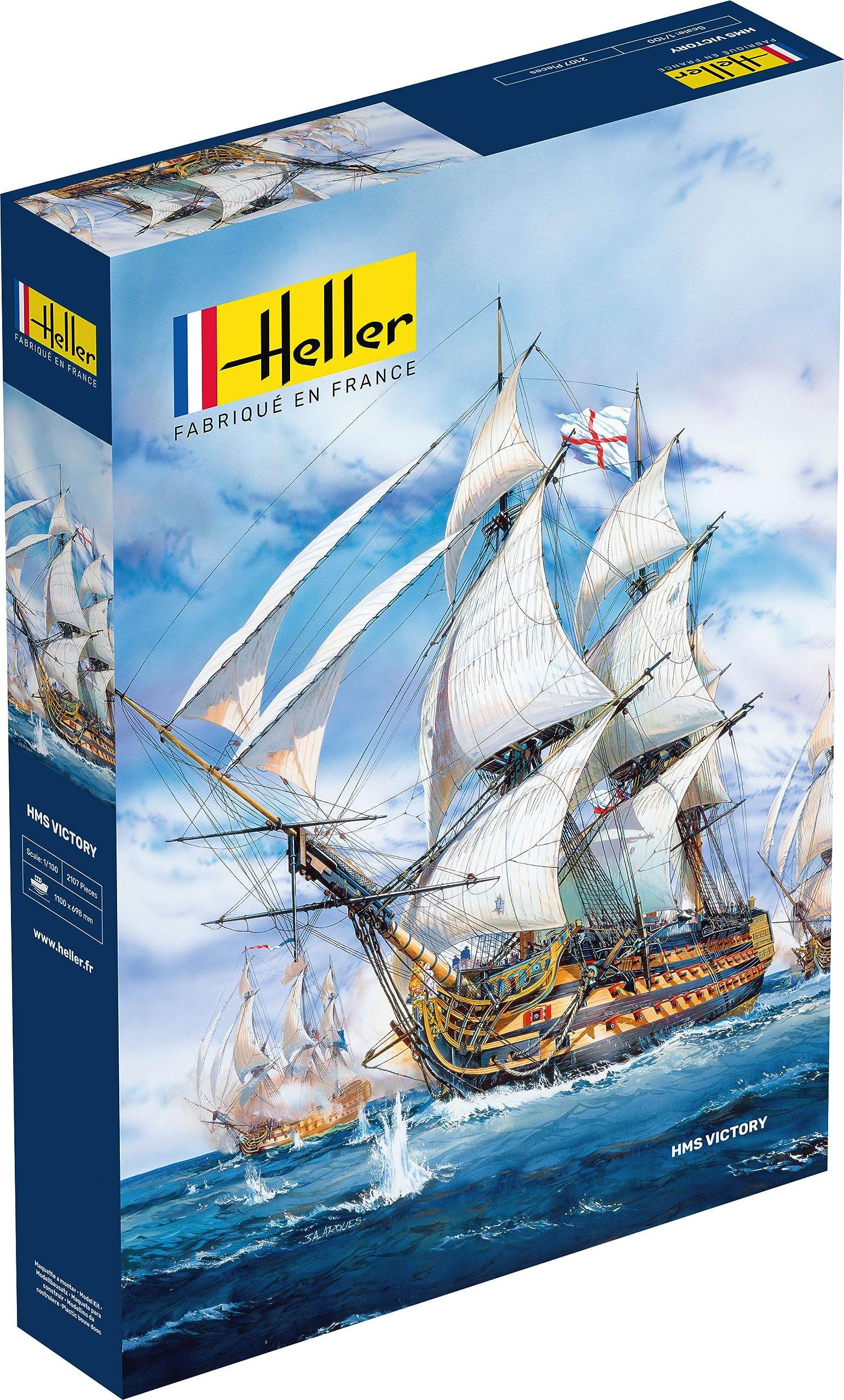 Heller HEL80897 Modellbausatz, Verschiedenes