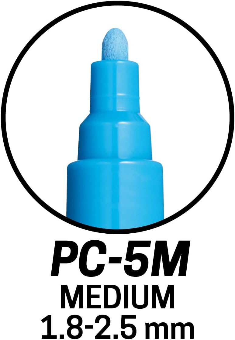Posca PC-5M Set 8P