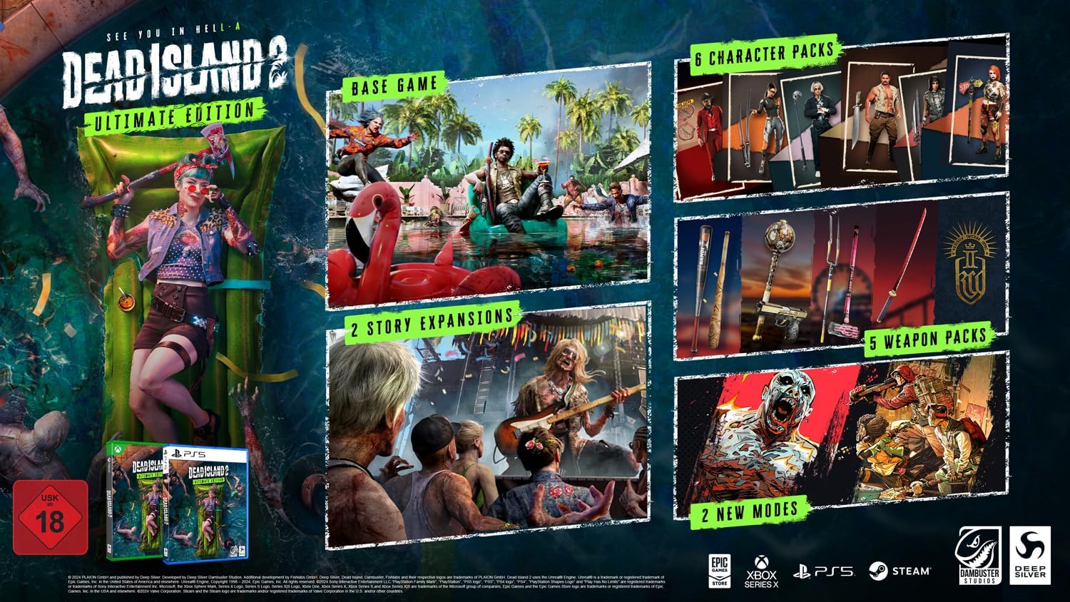 Dead Island 2 Ultimate Edition (PlayStation 5)