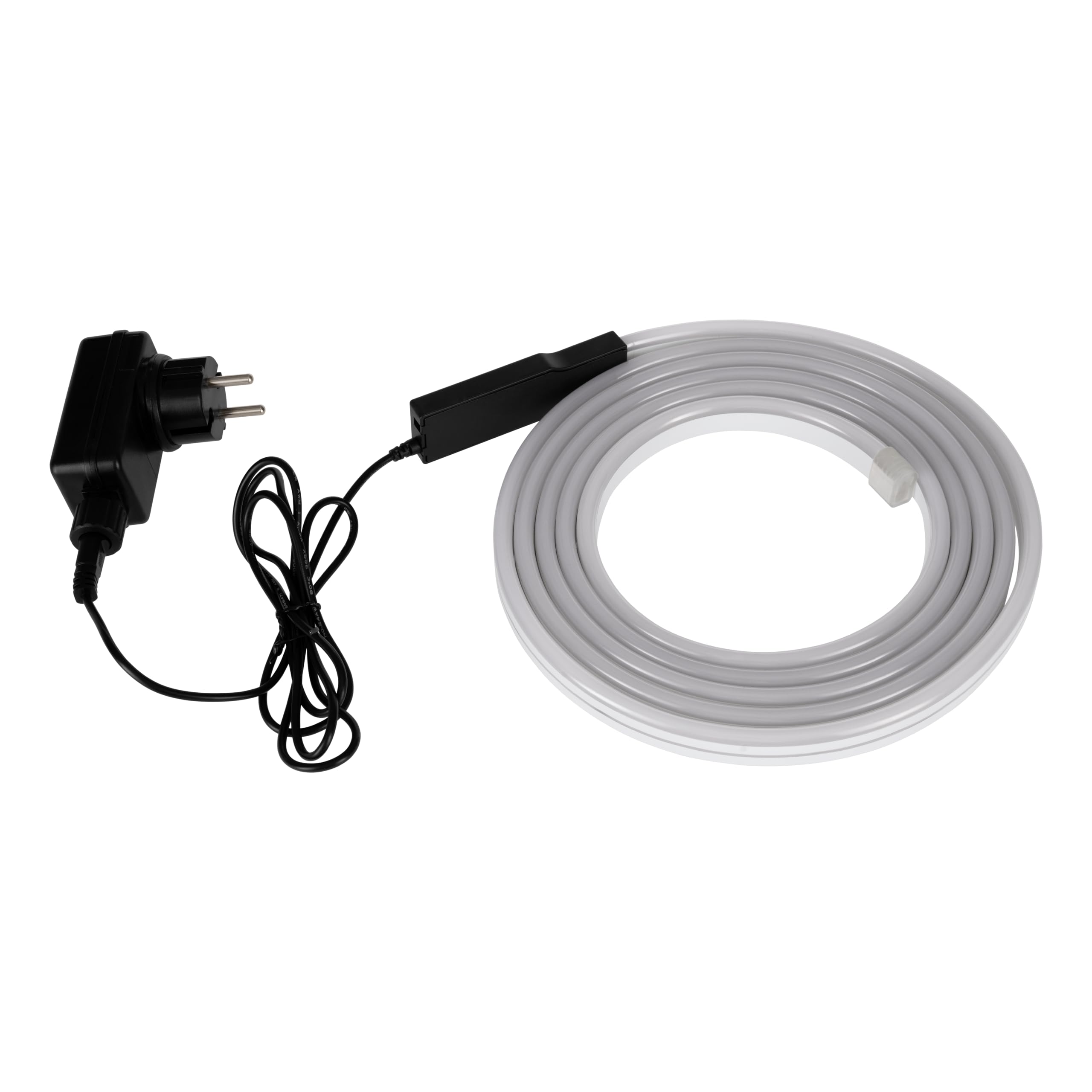 EGLO connect.z Smart-Home LED Strip Flatneon-Z, lichtstrip 5 m, ZigBee, LED strip, app en Alexa spraakbesturing, lichtkleur (warm wit-koud wit), RGB, dimbaar, IP44