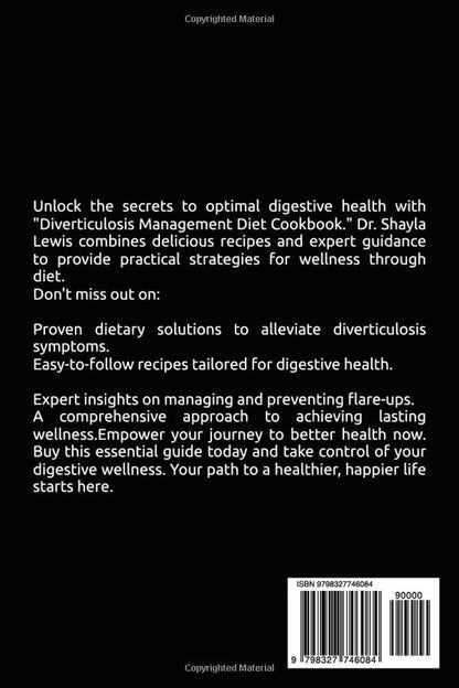 Diverticulosis Management Diet Cookbook