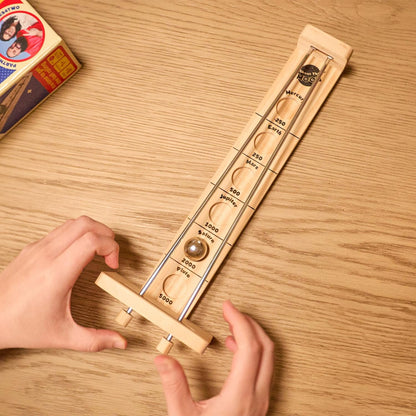 WHAT DO YOU MEME? Shoot The Moon Game, Balancing Game with Moon Ball, Table Games, Retro Games, Traditional Wooden Game for Kids and Adults Ages 8+ by Relatable & Games4two, Gray