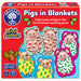 Orchard Toys Pigs in Blankets Mini Game, Christmas Stocking Filler, Advent Gift, Small and Compact, Educational Game, For Kids Age 3-7