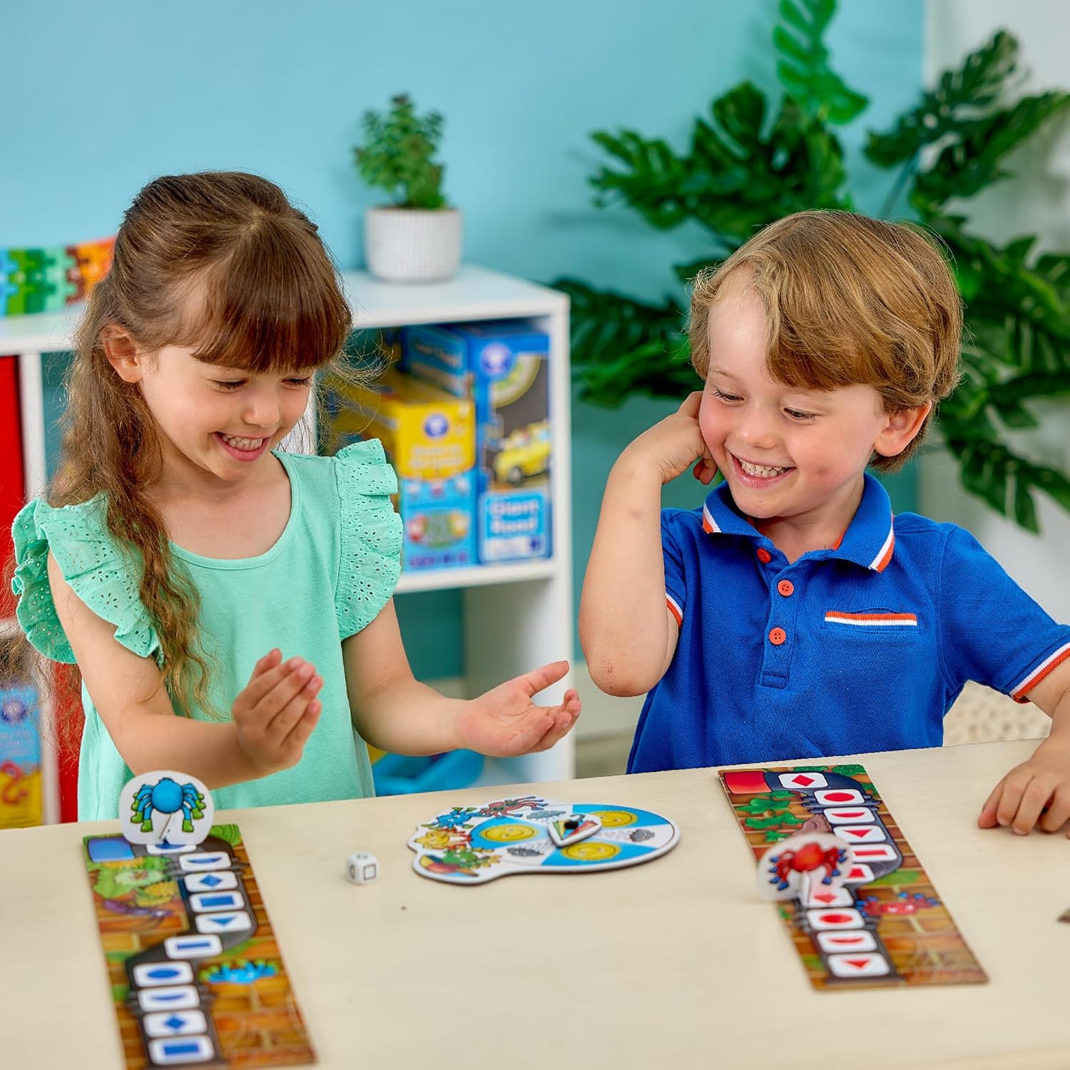 Orchard_Toys Insey Winsey Spider - Juego educativo para aprender a contar y las formas (importado de Reino Unido