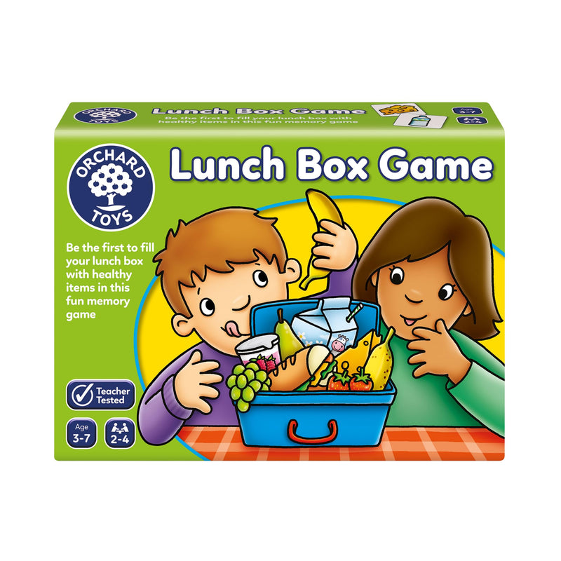 Orchard Toys Lunch Box Game, A Fun Memory Game, Perfect For Children Age 3-7, Educational Game Toy, Family Game Single