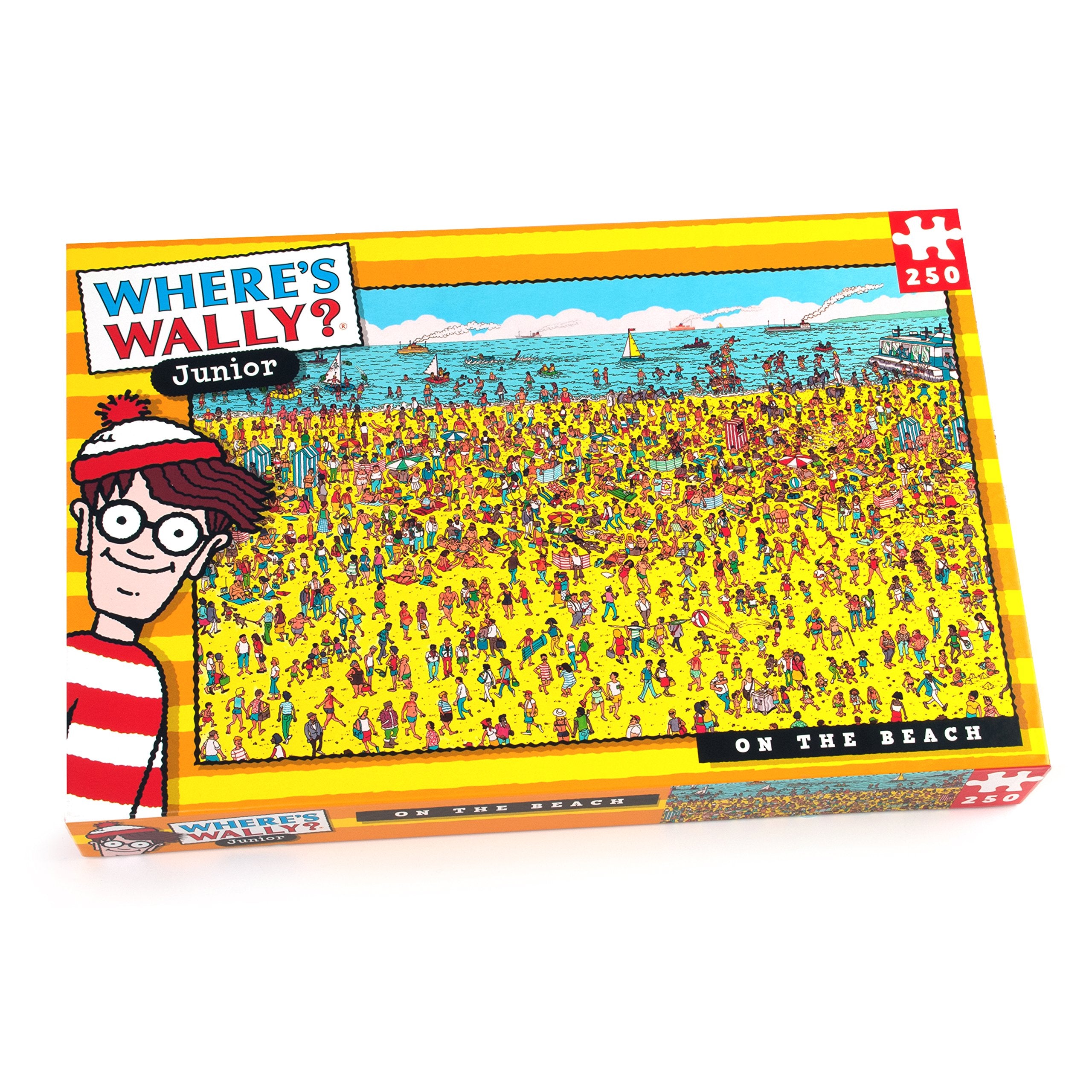 Paul Lamond Where's Wally Beach Puzzle (250-Piece
