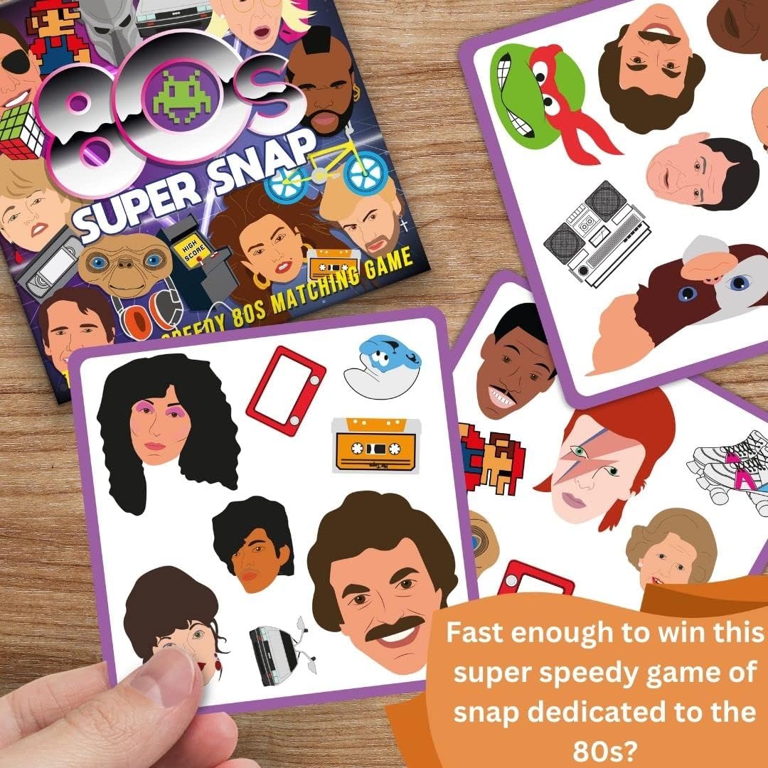 Gift Republic SNAP! 80s Speedy 80s Matching Game